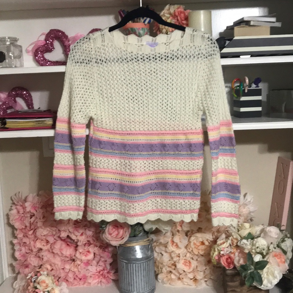 ARIELLE VINTAGE KNIT SWEATER